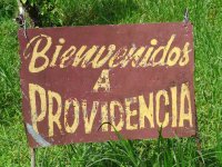 Sign - Welcome to Providence -  Achiote Road - copyright by Blake Maybank.jpg