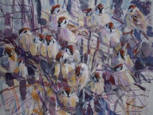 Tree Sparrows