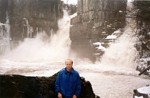 Me at High Force Waterfall