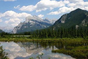 Vermilion Lakes and Mount Rundle ~ Banff NP