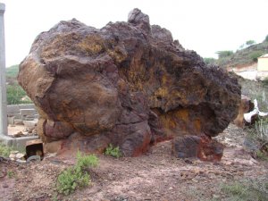 Rock made by volcanic activity