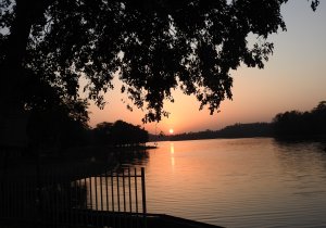 Sunset at Kevdi eco-tourisam Centre Surat dist