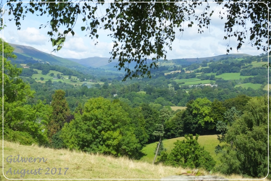 Black Mountains, western edge