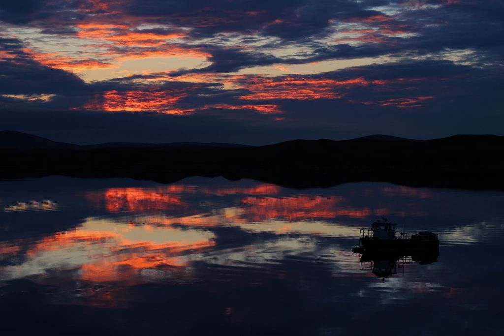 Evening at Loch Eport