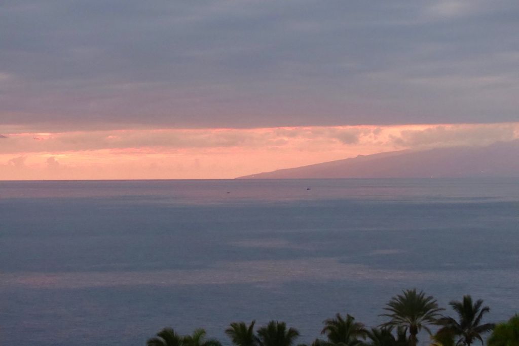 Sunset and La Gomera