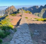 Pico do Arieira, Madiera - path to petrel colony.jpg