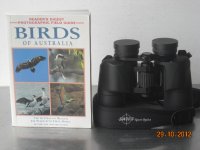 Swift 820 Audubon 8.5x44 ED Porro size compared to A5 book_pic1.JPG