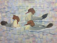 Goosanders acyrlic.jpg