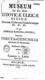 1. Linnaeus = von Linné 1764 - Title Page.jpg