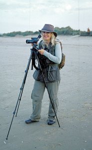 Me, Birding at Titchwell