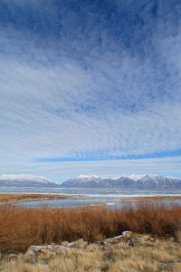 Utah Lake and Wasatch Mountains