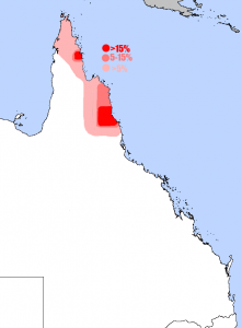 Southern Cassowary Australian Range