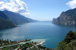 Lake Garda from Monte Brione