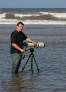 Lee Davis on Lincolnshire Coast