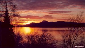 Loch Ness sunset