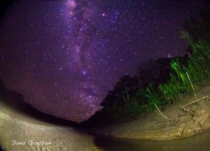 milkyway over the untouchable zone