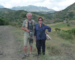 Peter and Adrienne in Ethiopia