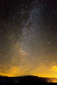 Milky Way over the Sierra de Gredos