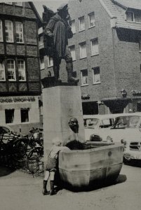 Muenster Kiepenkerl monument ca. 1968