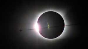 Eclipse with jet