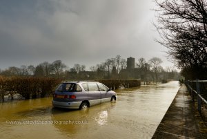 Felmersham at flood