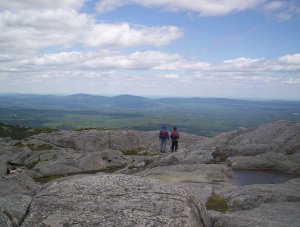 View from Mt. Monadnock (Optical illusion)