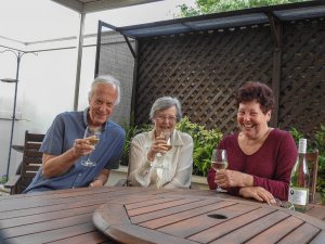 Peter, Delia and Adrienne