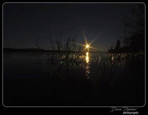 Sunset at Green Lake