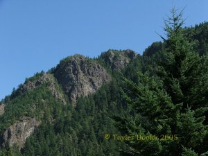 Mountain by Lake Crescent