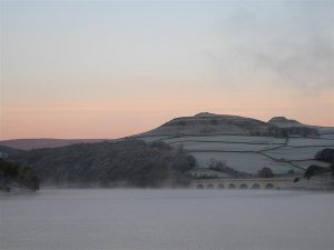 Dawn over Ladybower