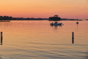 Sunset at the Thimble Islands