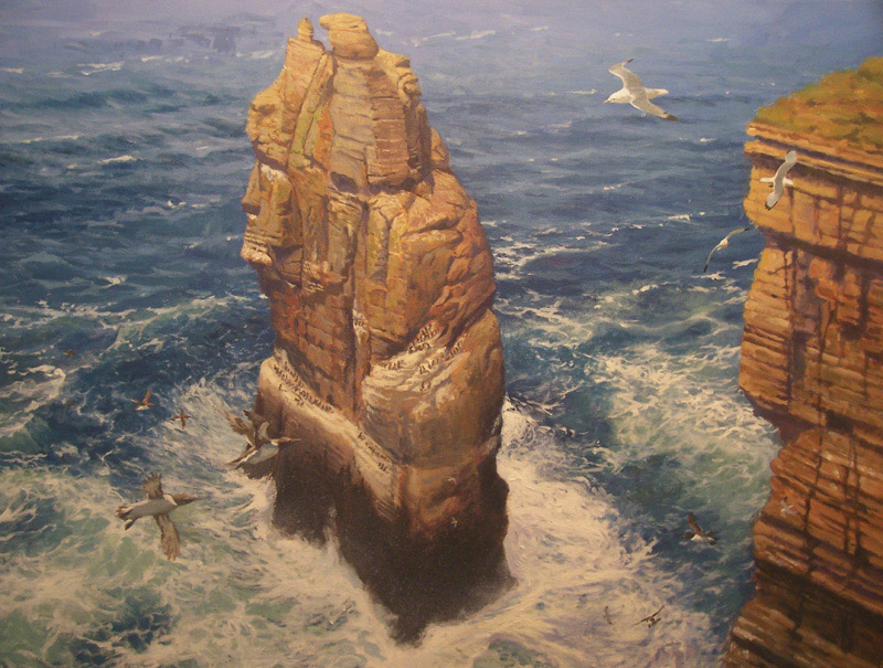 (Another) Sea Stack with Birds . . .