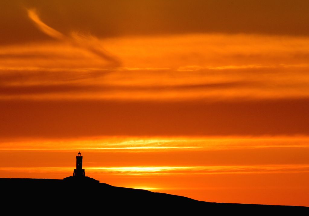 Darwen Tower at Sunset