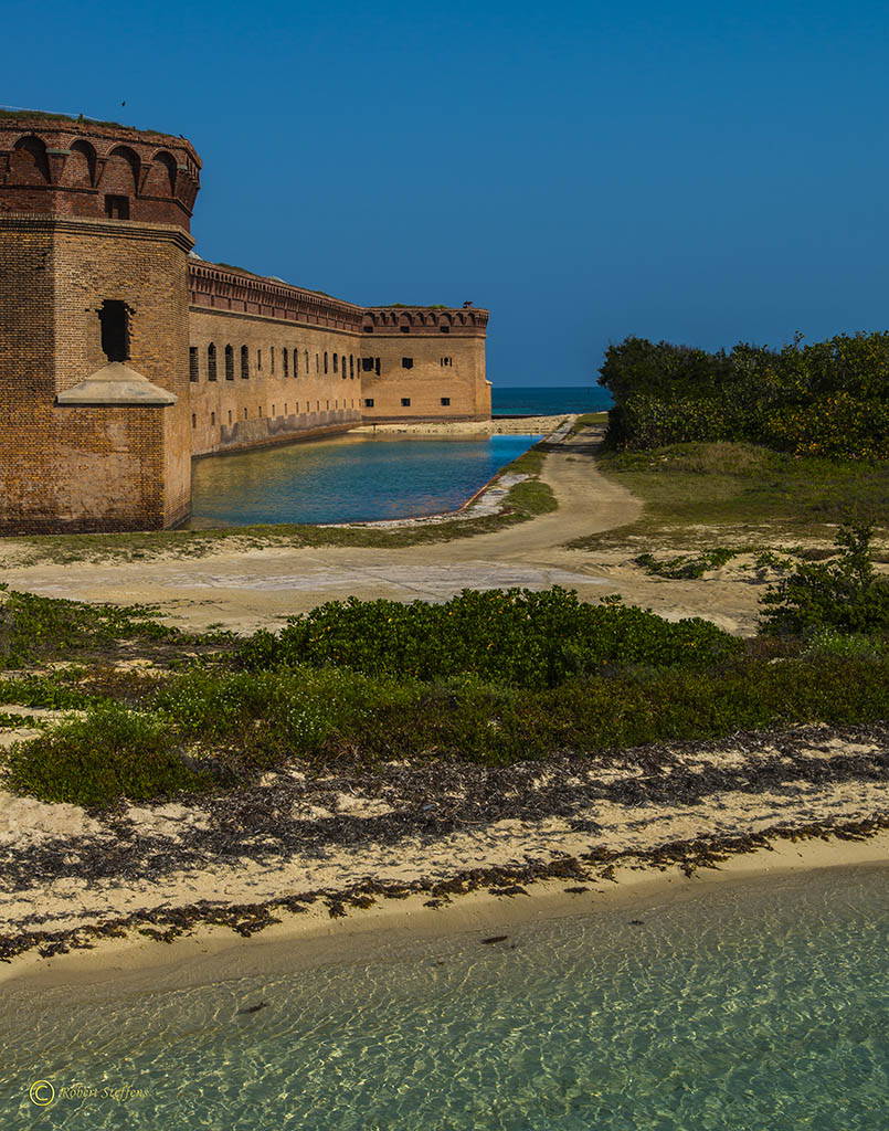 Ft Jefferson on Garden Key in the Dry Tortugas