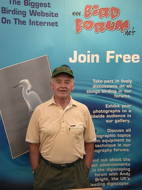 John Marshall at the Birdfair